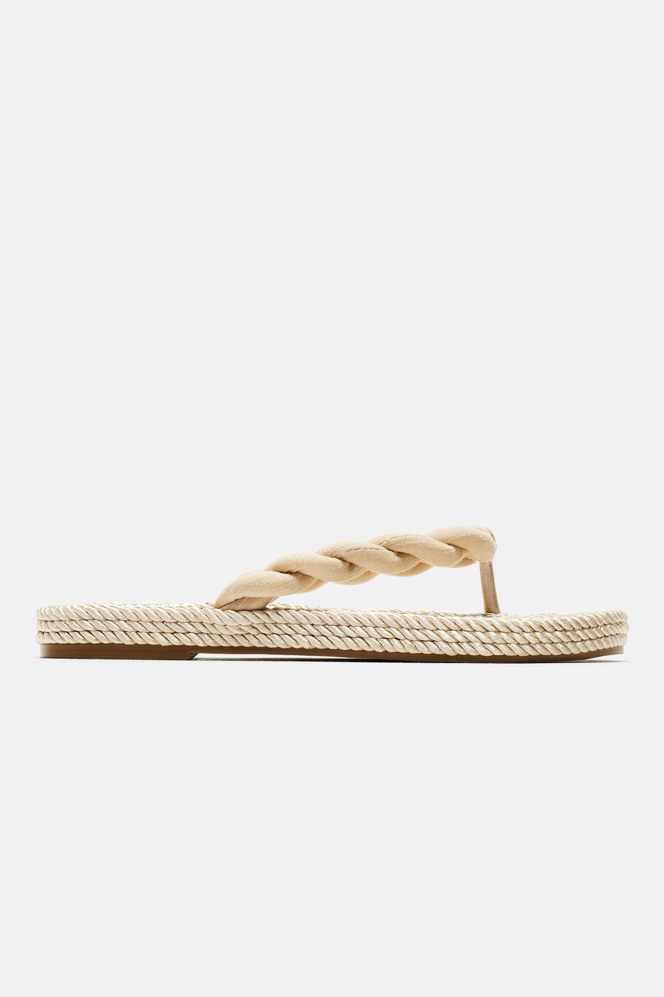 Different But The Same Flip Flops - Beige sold by Fashion Nova product image thumbnail 5