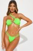 Pool Party Babe 2 Piece Bikini - Neon Green sold by Fashion Nova
