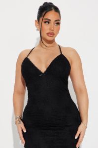 Lace Dream Maxi Dress - Black sold by Fashion Nova
