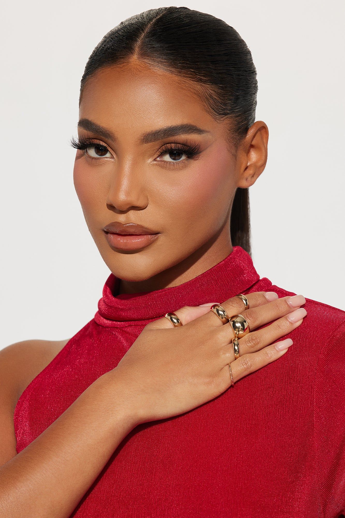 Need Them All 6 Piece Ring Set - Gold sold by Fashion Nova product image thumbnail 3