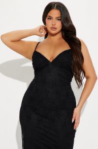 Lace Dream Maxi Dress - Black sold by Fashion Nova