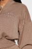 New York Fleece Pant Set - Mocha sold by Fashion Nova