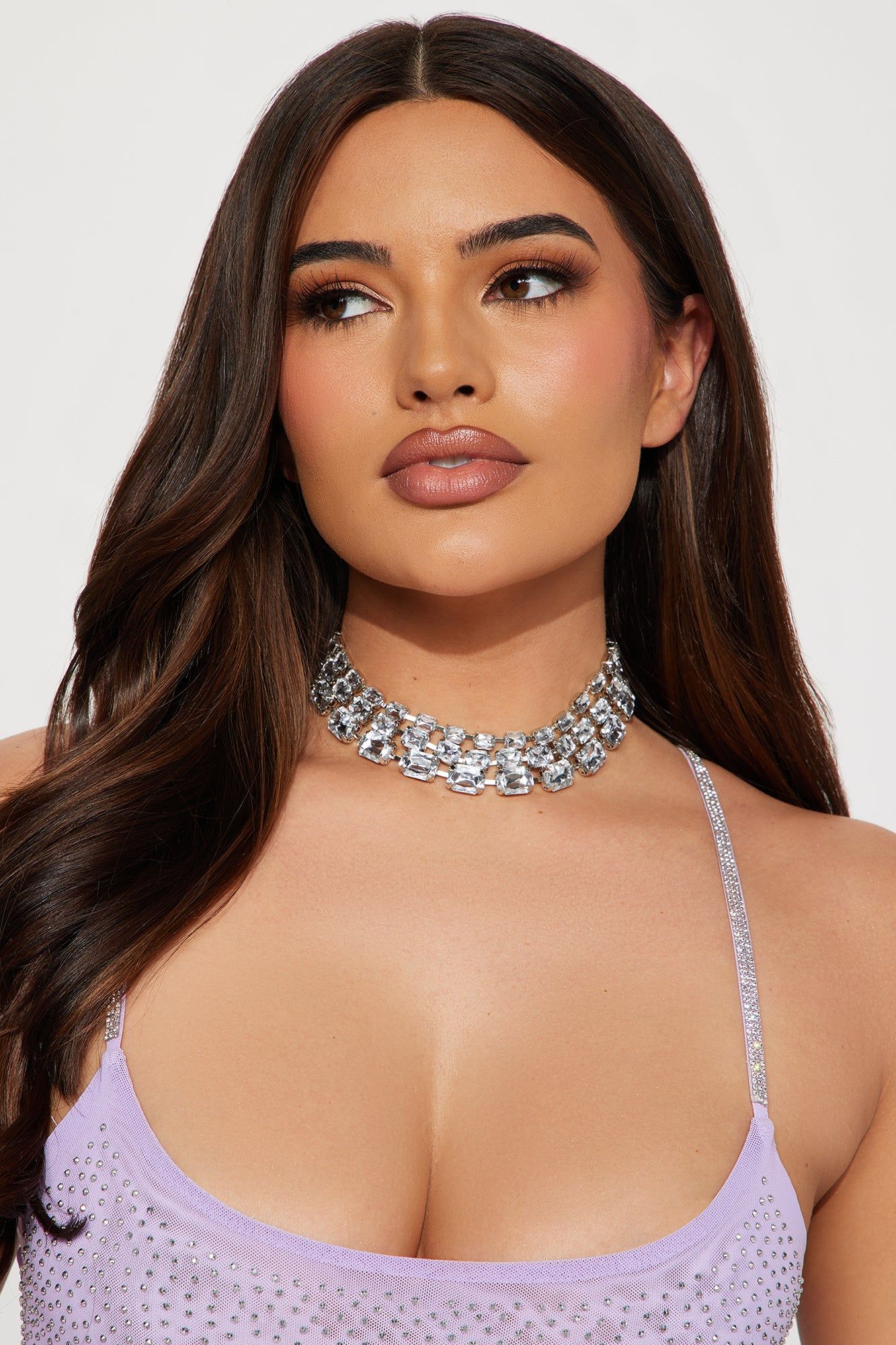 Hollywood Glam Necklace - Silver sold by Fashion Nova product image thumbnail 2