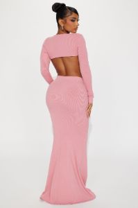 Brittany Snatched Skirt Set - Mauve sold by Fashion Nova