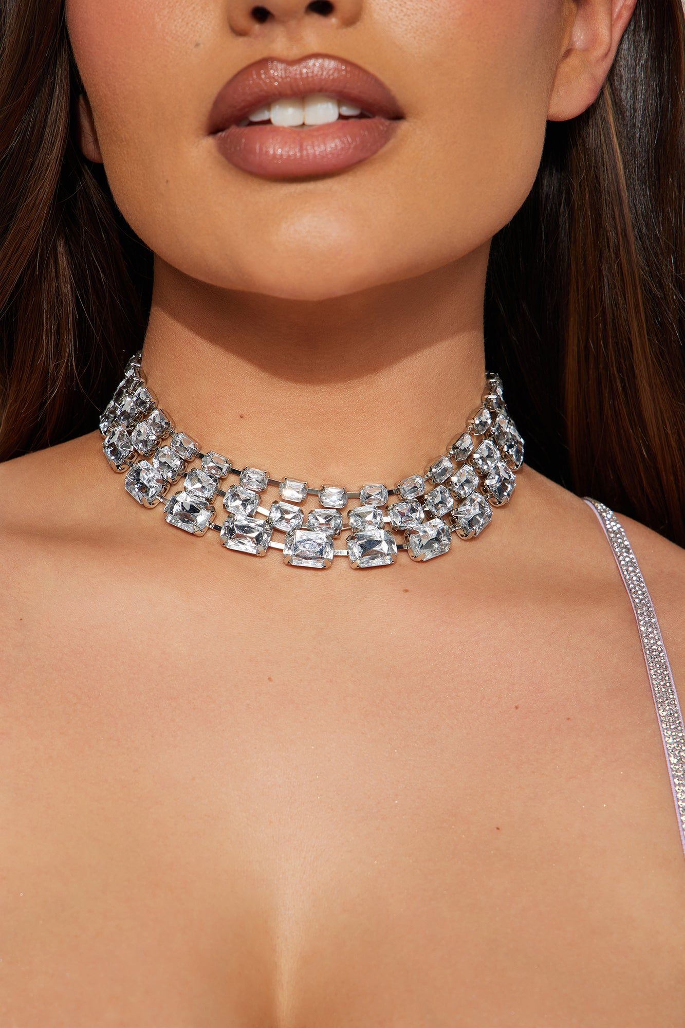 Hollywood Glam Necklace - Silver sold by Fashion Nova