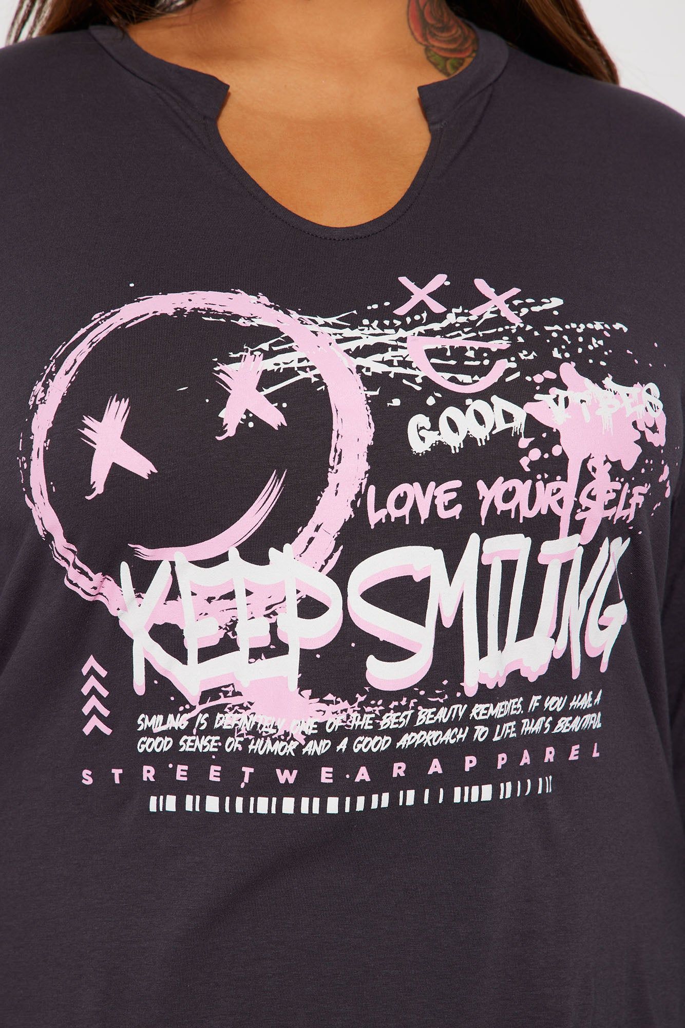 Keep Smiling Pant Set - Charcoal sold by Fashion Nova product image thumbnail 7