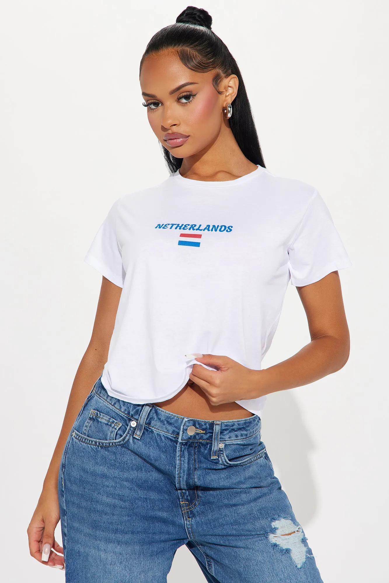 Team Netherlands Tee - White sold by Fashion Nova