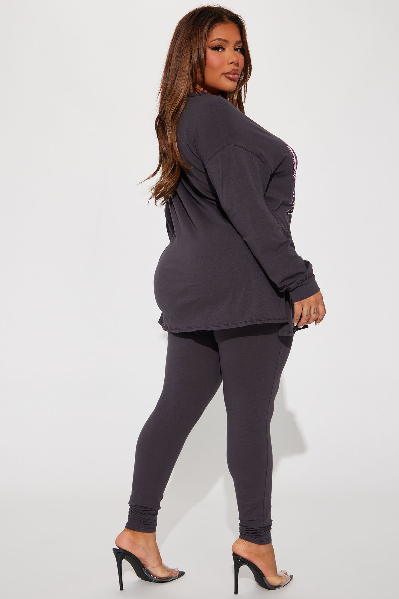 Keep Smiling Pant Set - Charcoal sold by Fashion Nova product image thumbnail 8