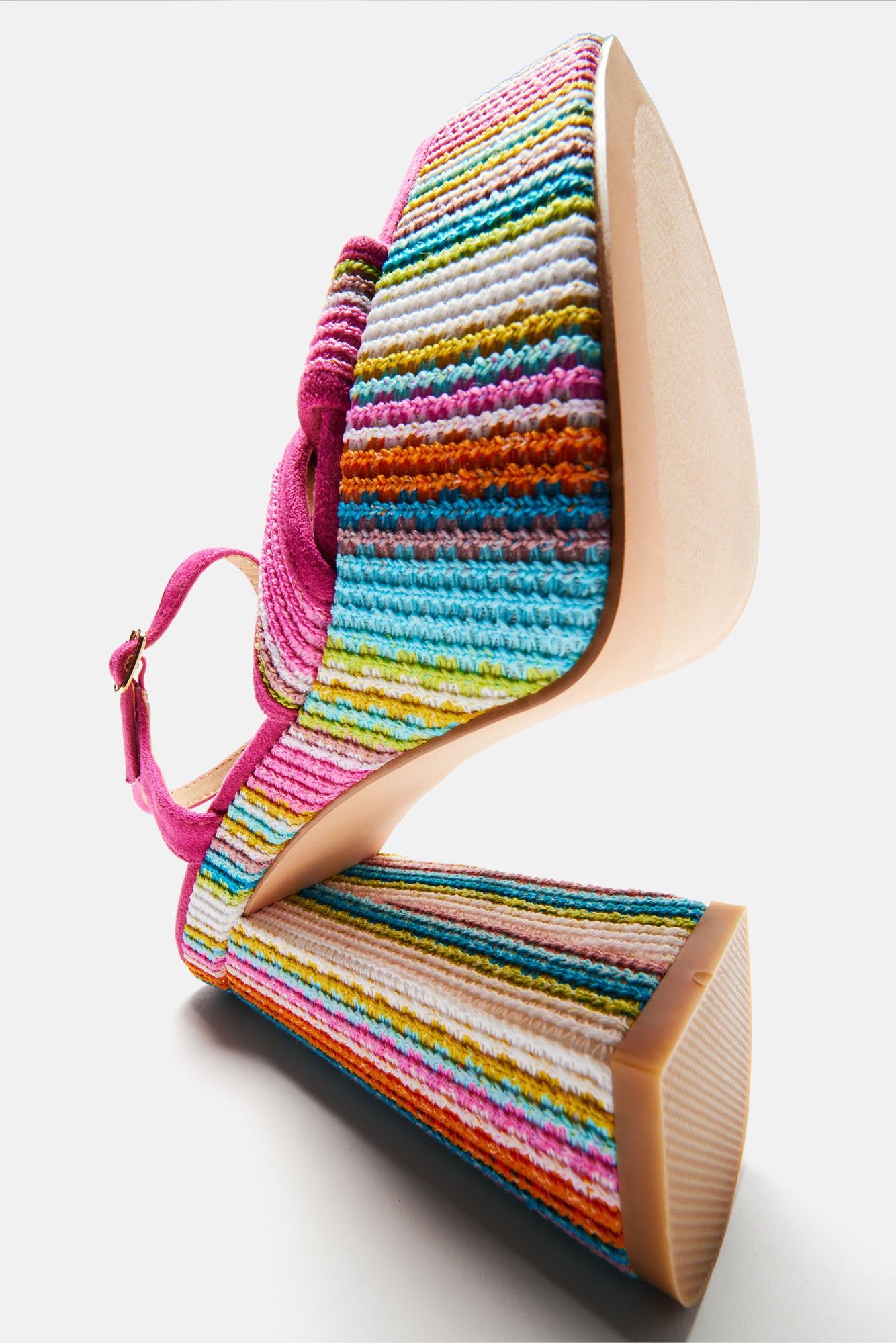 Smooth Talkin' Heeled Sandals - Multi Color sold by Fashion Nova product image thumbnail 5