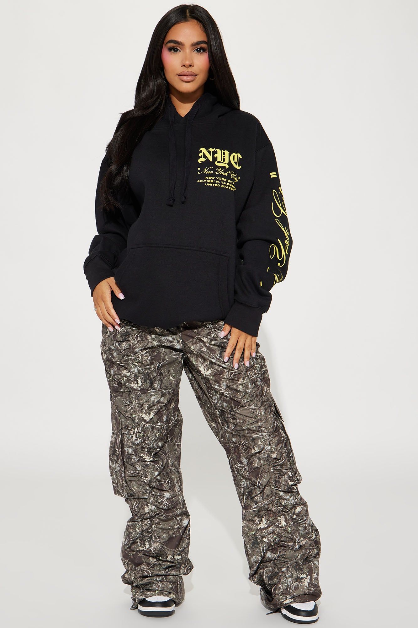 New York City Hoodie - Black sold by Fashion Nova product image thumbnail 2