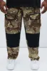 Take No Loss Cargo Camo Pants - Camouflage sold by Fashion Nova