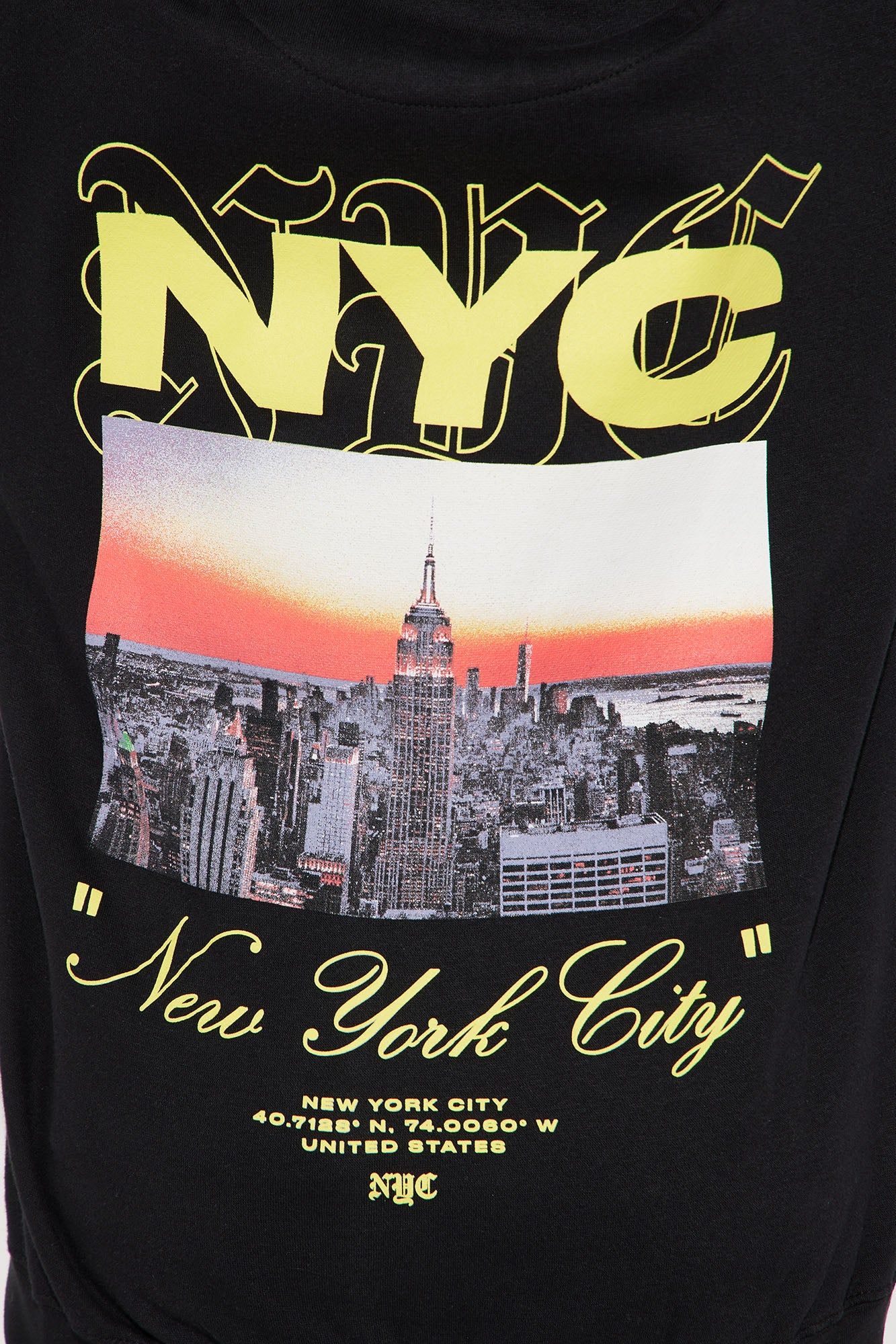 New York City Hoodie - Black sold by Fashion Nova product image thumbnail 4