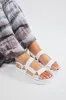 Tereza Sandals - White sold by Fashion Nova