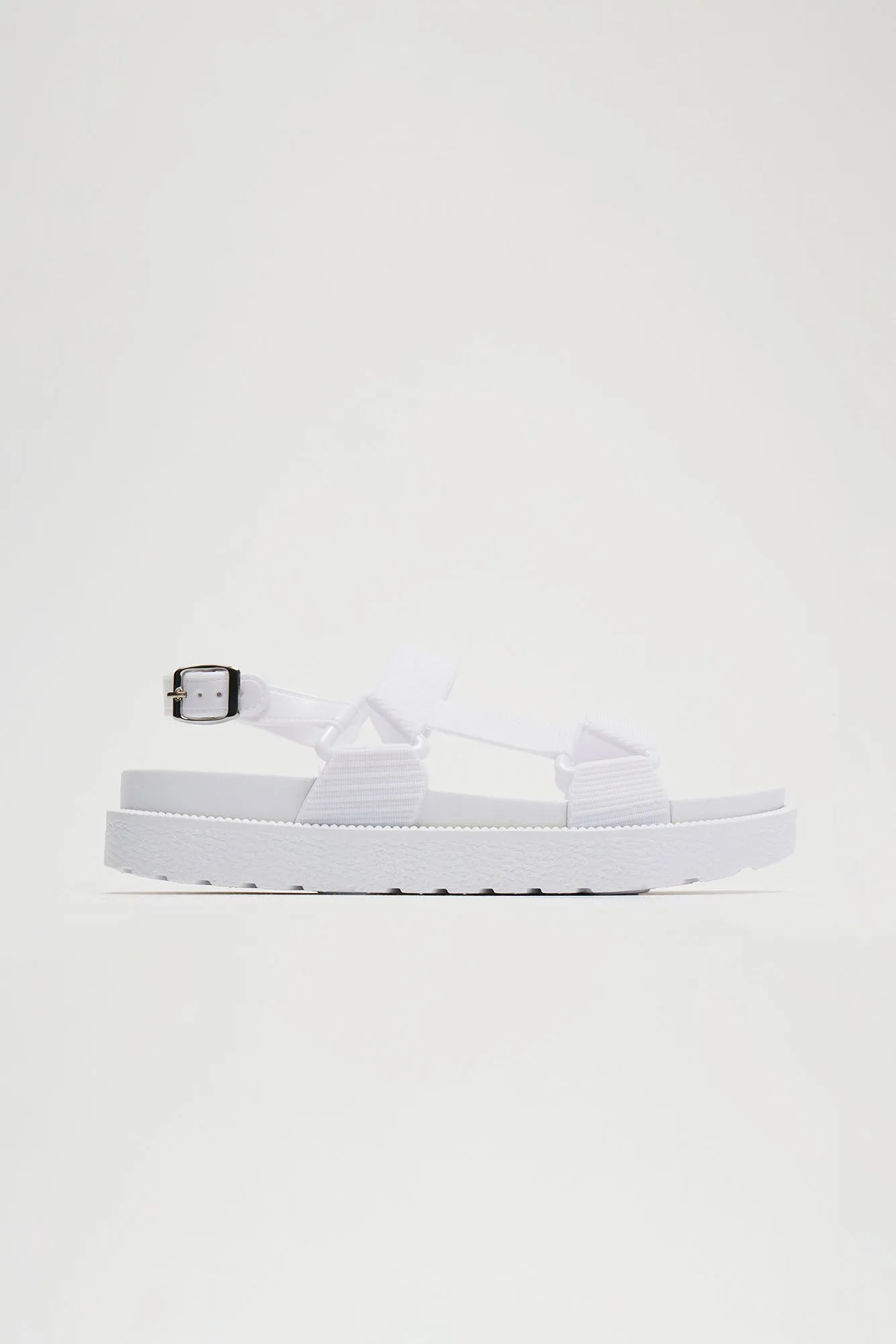 Tereza Sandals - White sold by Fashion Nova product image thumbnail 4