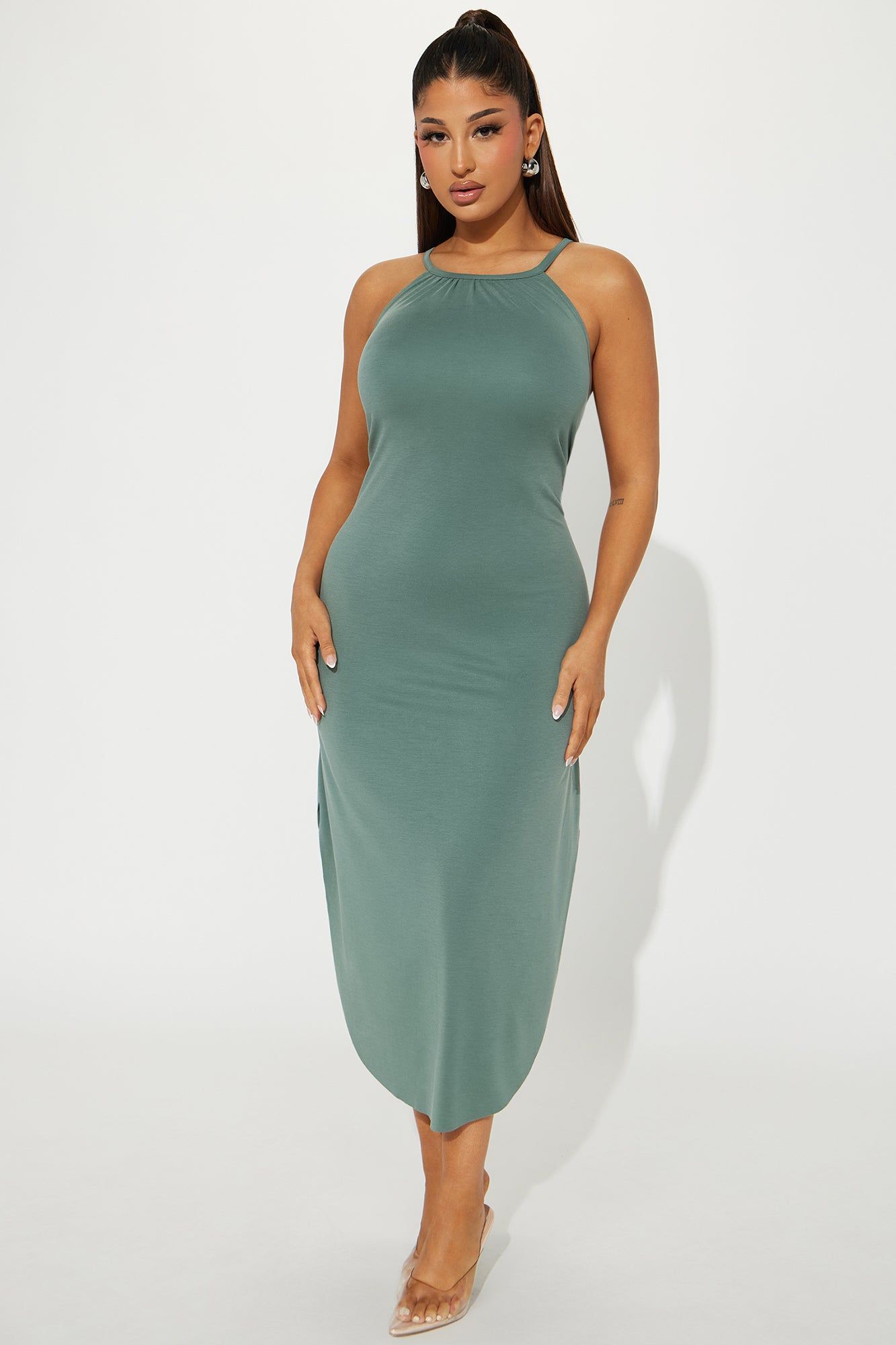 Samara Maxi Dress - Sage sold by Fashion Nova
