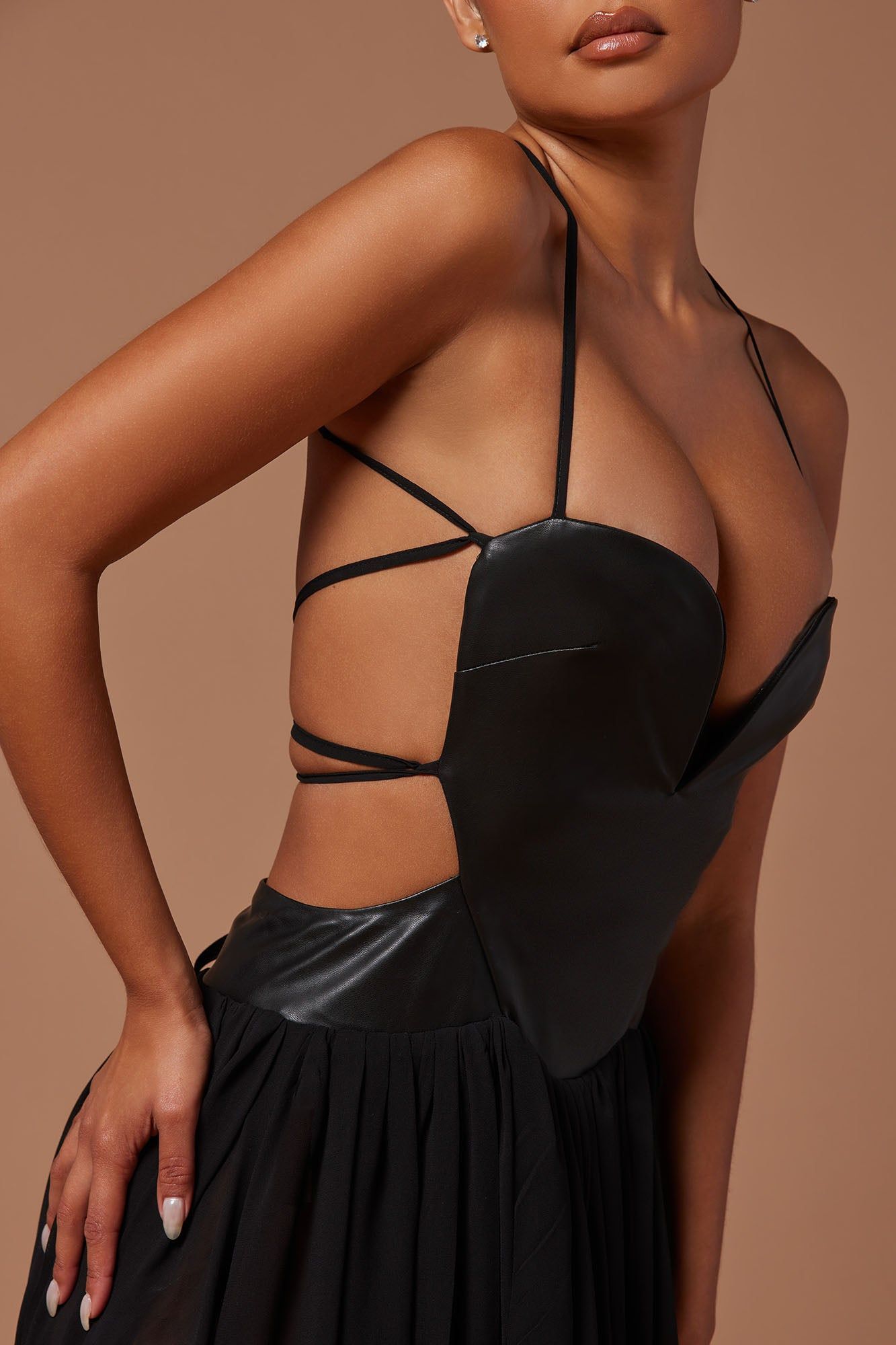 Danica Maxi Dress - Black sold by Fashion Nova product image thumbnail 3