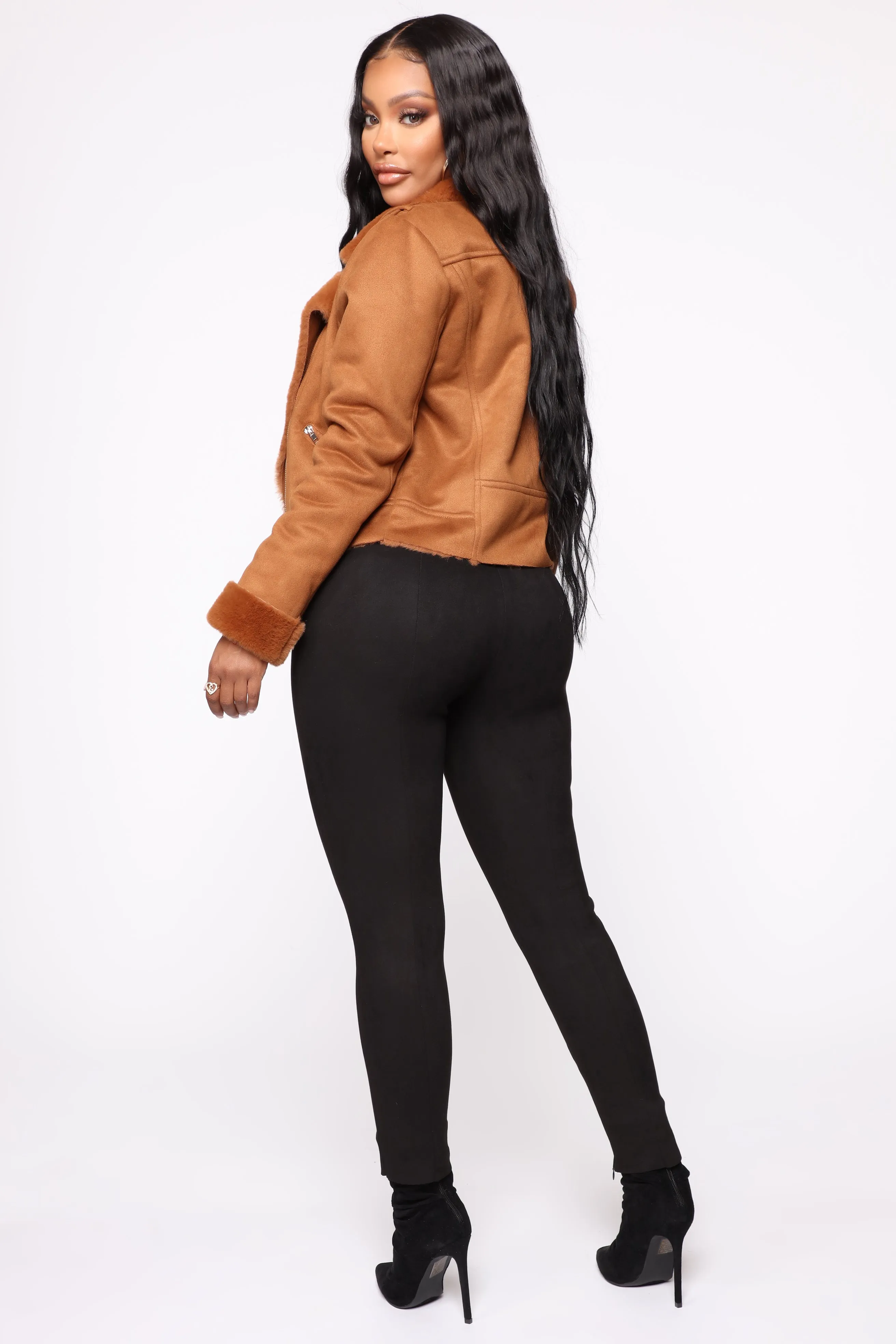Ready To Go Moto Jacket - Camel sold by Fashion Nova product image thumbnail 5