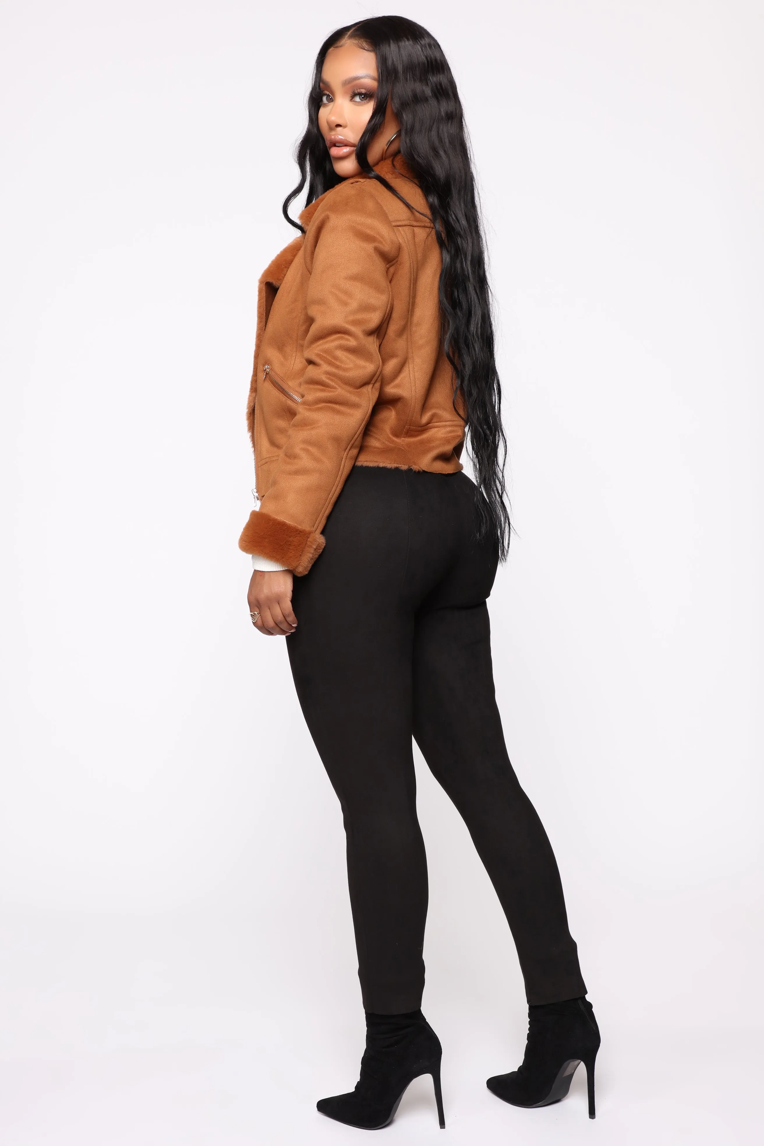 Ready To Go Moto Jacket - Camel sold by Fashion Nova product image thumbnail 4