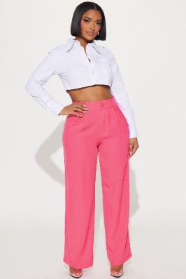 Into You Trouser - Hot Pink sold by Fashion Nova
