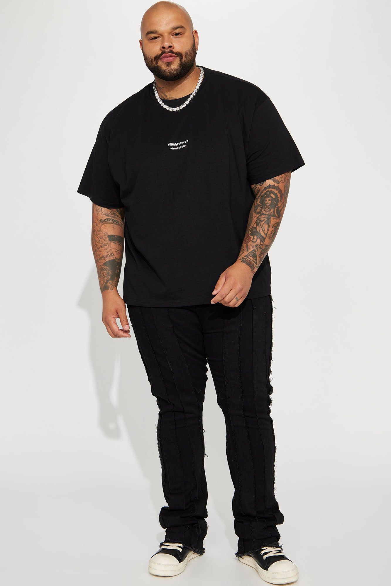 Rise Again Short Sleeve Tee - Black sold by Fashion Nova product image thumbnail 6