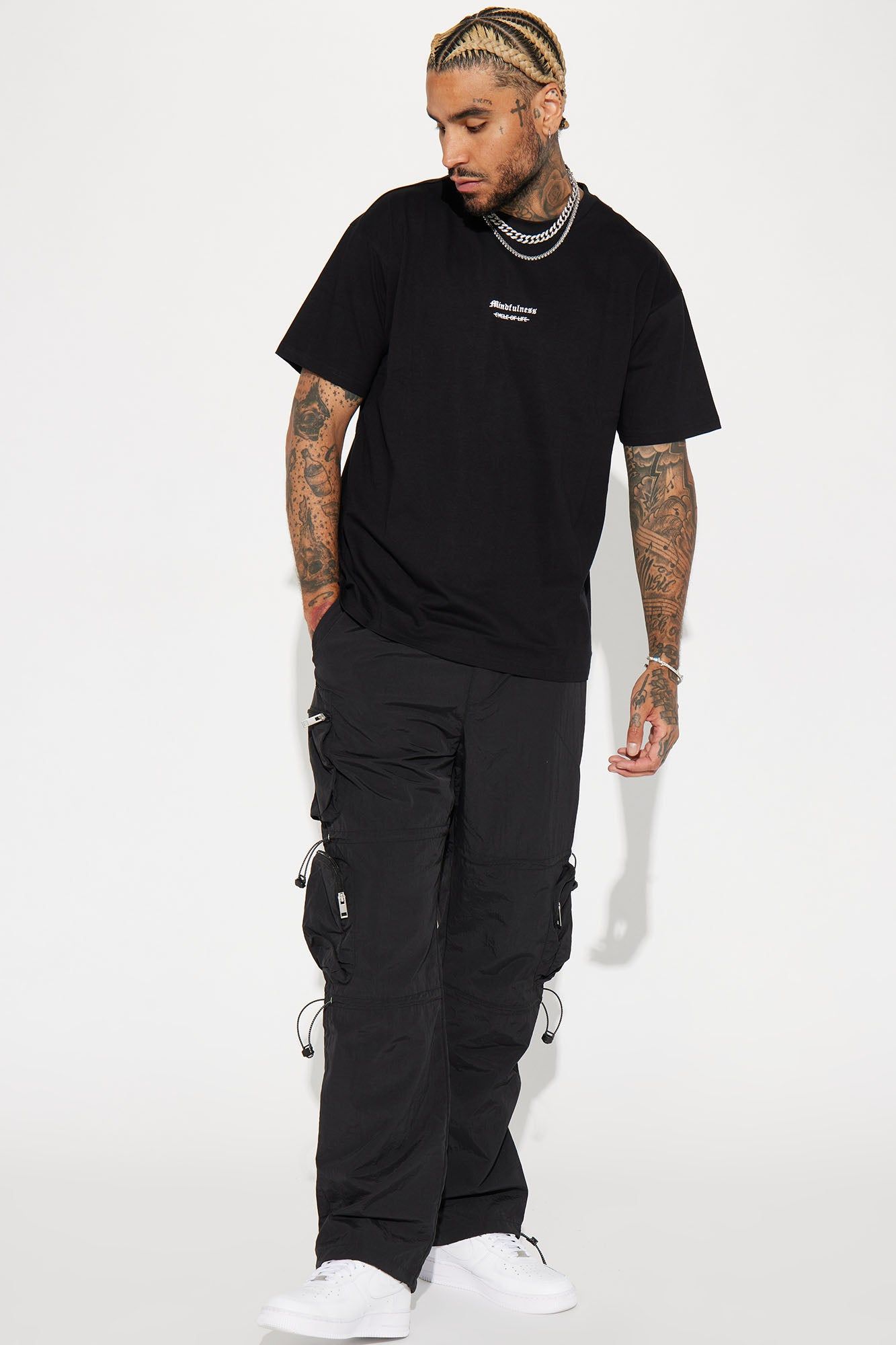 Rise Again Short Sleeve Tee - Black sold by Fashion Nova product image thumbnail 3