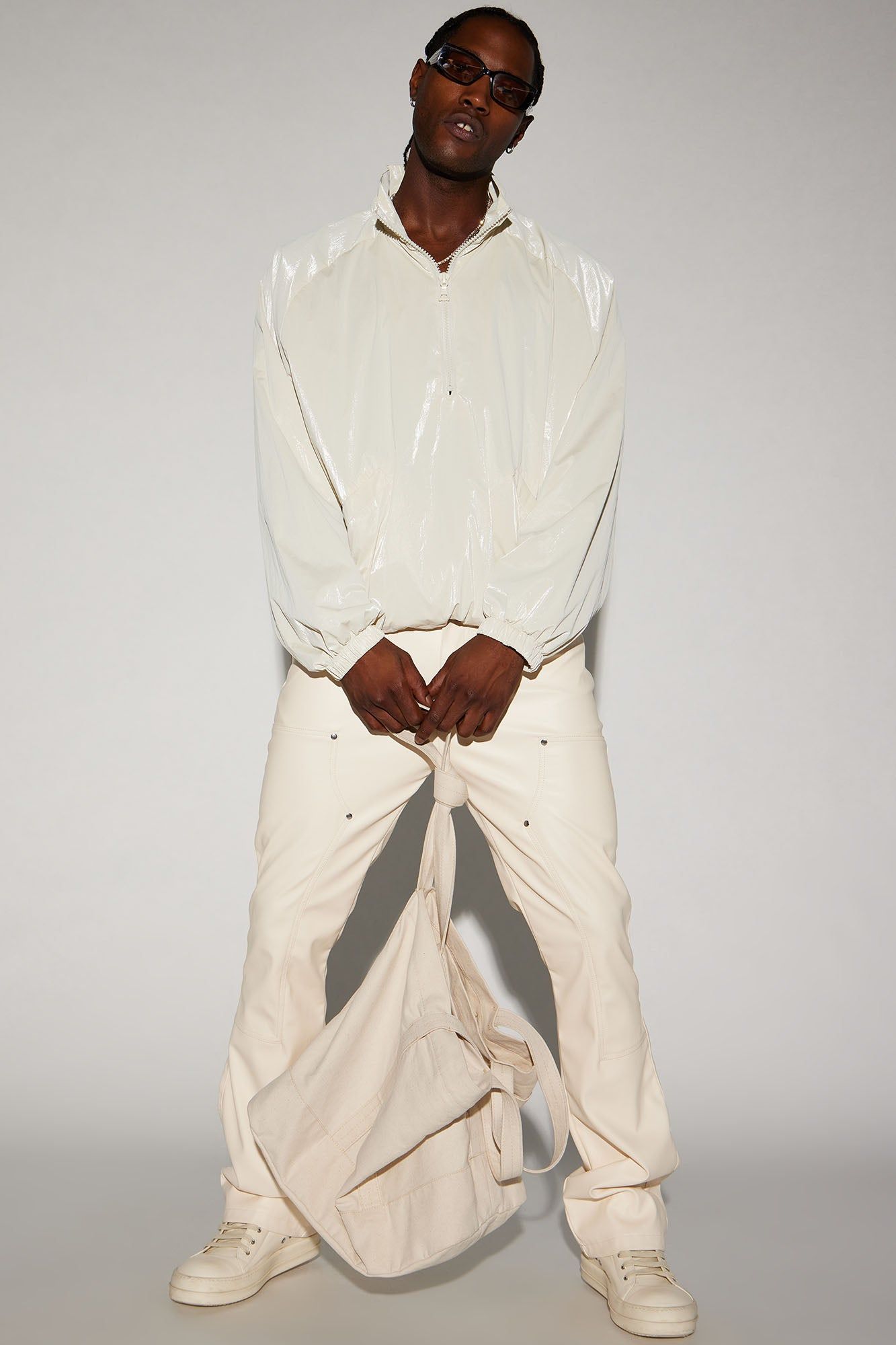 El Prado Nylon Anorak - Off White sold by Fashion Nova product image thumbnail 2