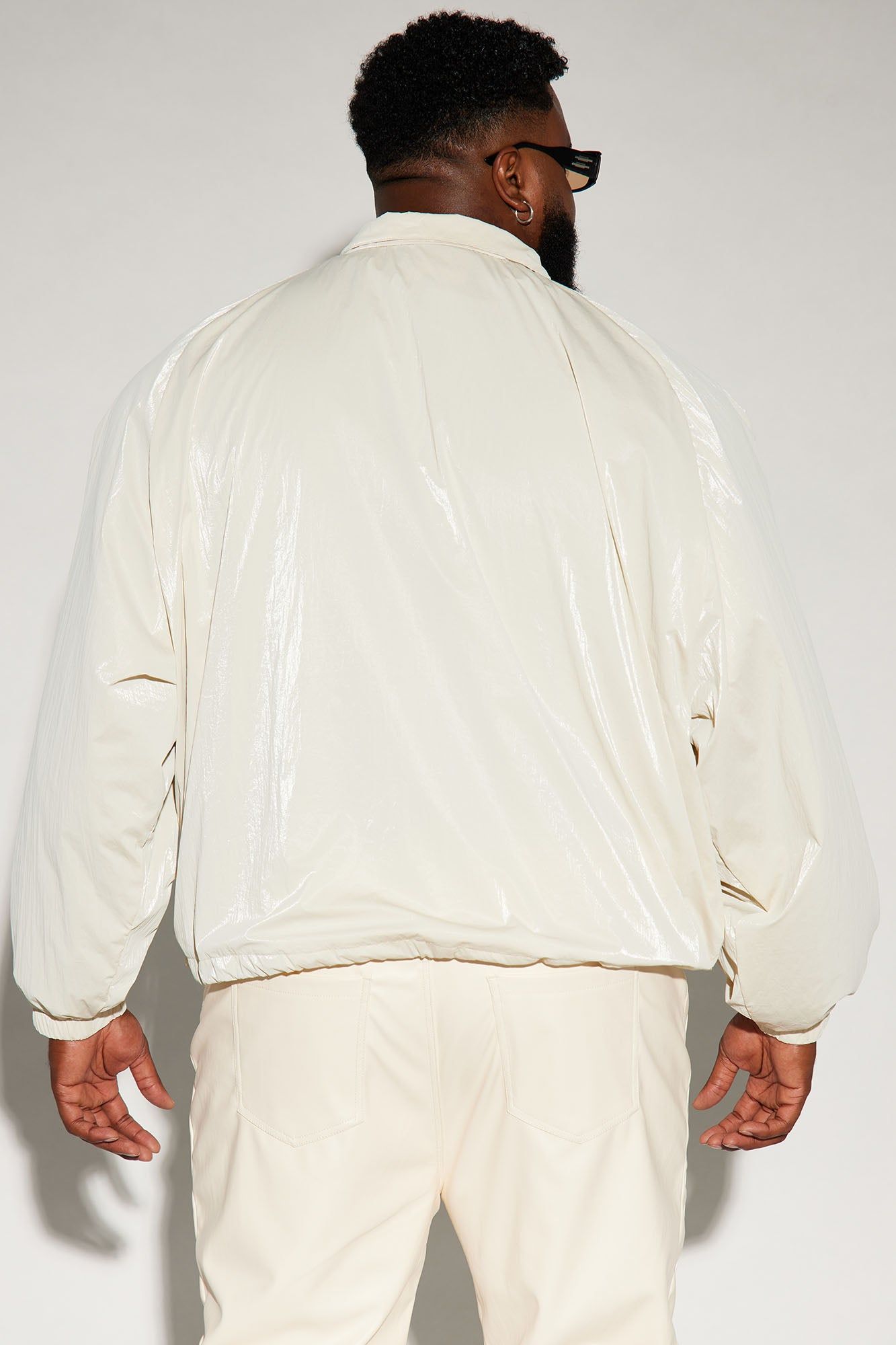 El Prado Nylon Anorak - Off White sold by Fashion Nova product image thumbnail 6