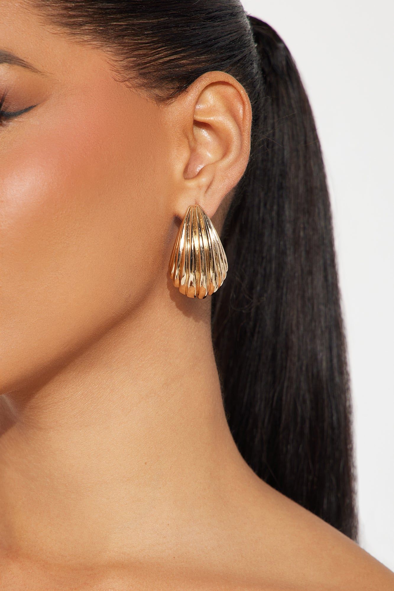 Vamos A La Playa Earrings - Gold sold by Fashion Nova