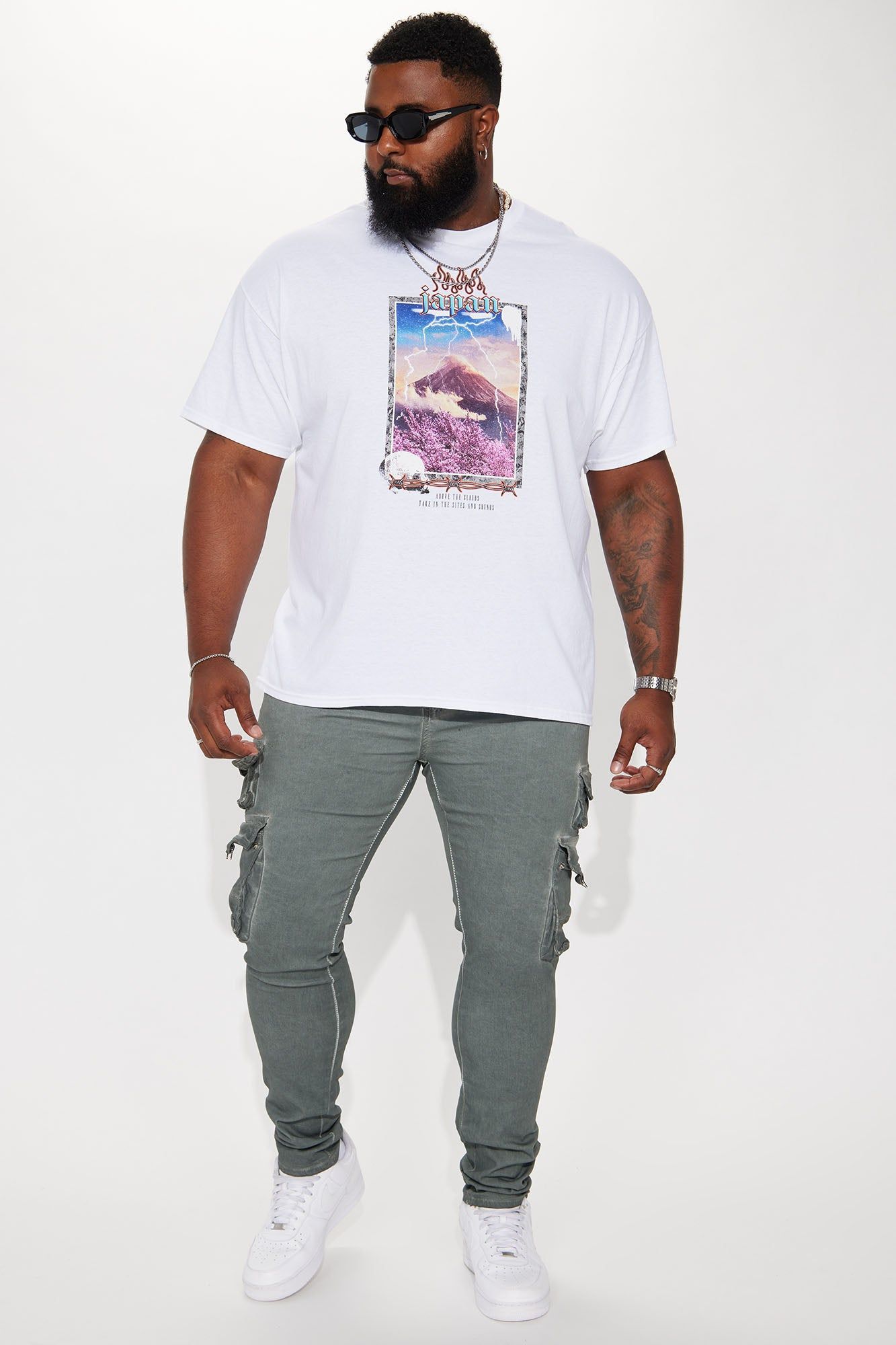 Fire Japan Short Sleeve Tee - White sold by Fashion Nova product image thumbnail 5