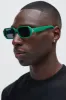 Vintage Sunset Sunglasses - Green sold by Fashion Nova