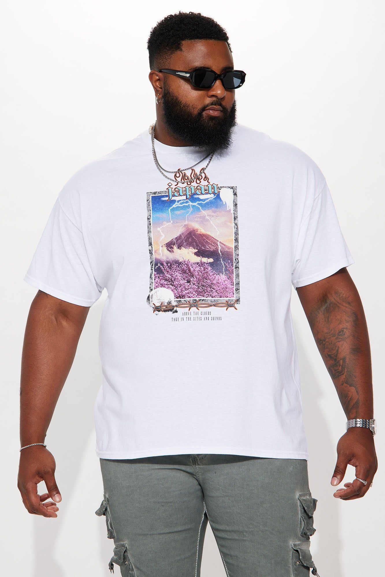 Fire Japan Short Sleeve Tee - White sold by Fashion Nova product image thumbnail 2
