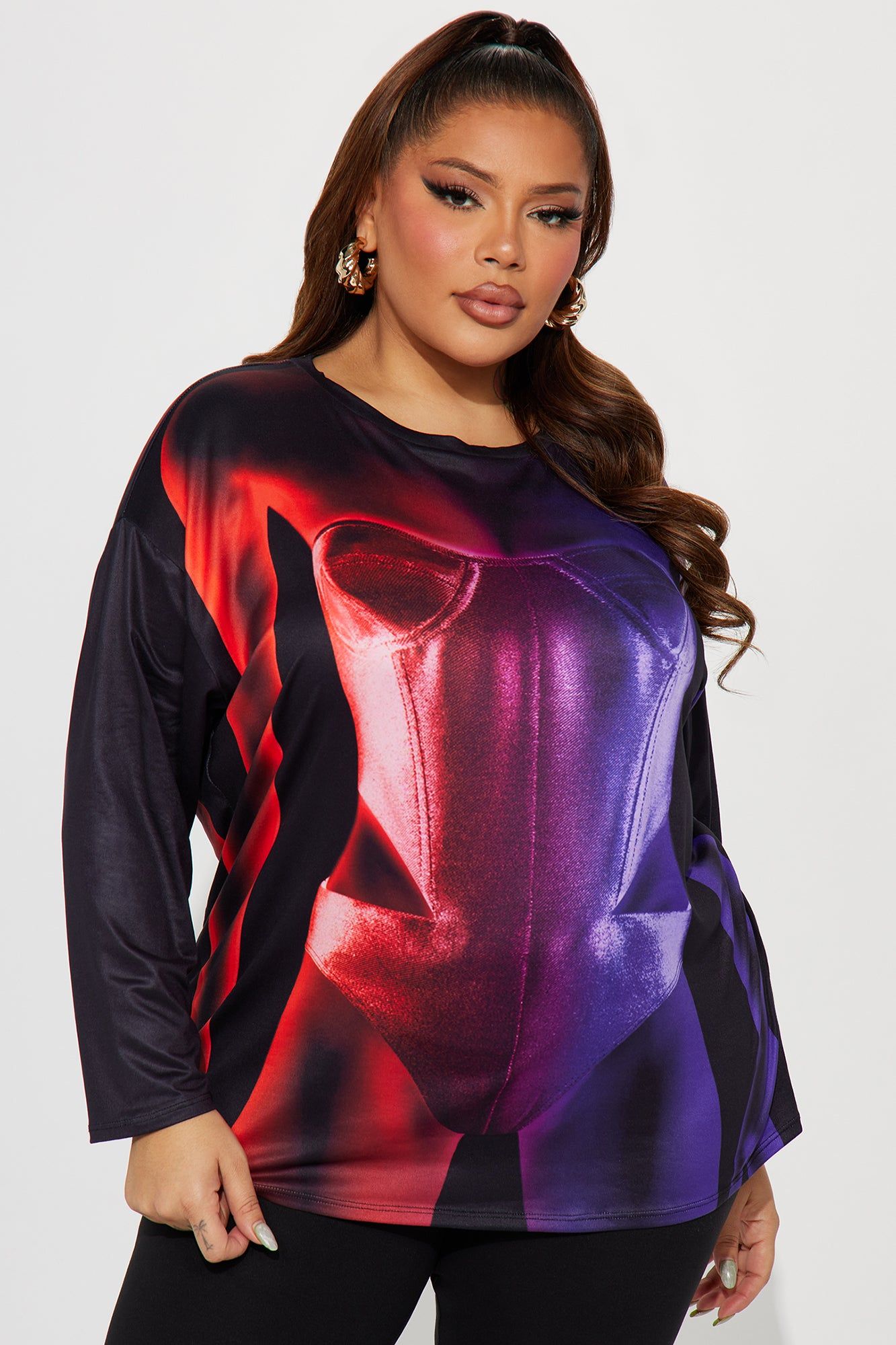 Underground Legging Set - Black/combo sold by Fashion Nova product image thumbnail 5