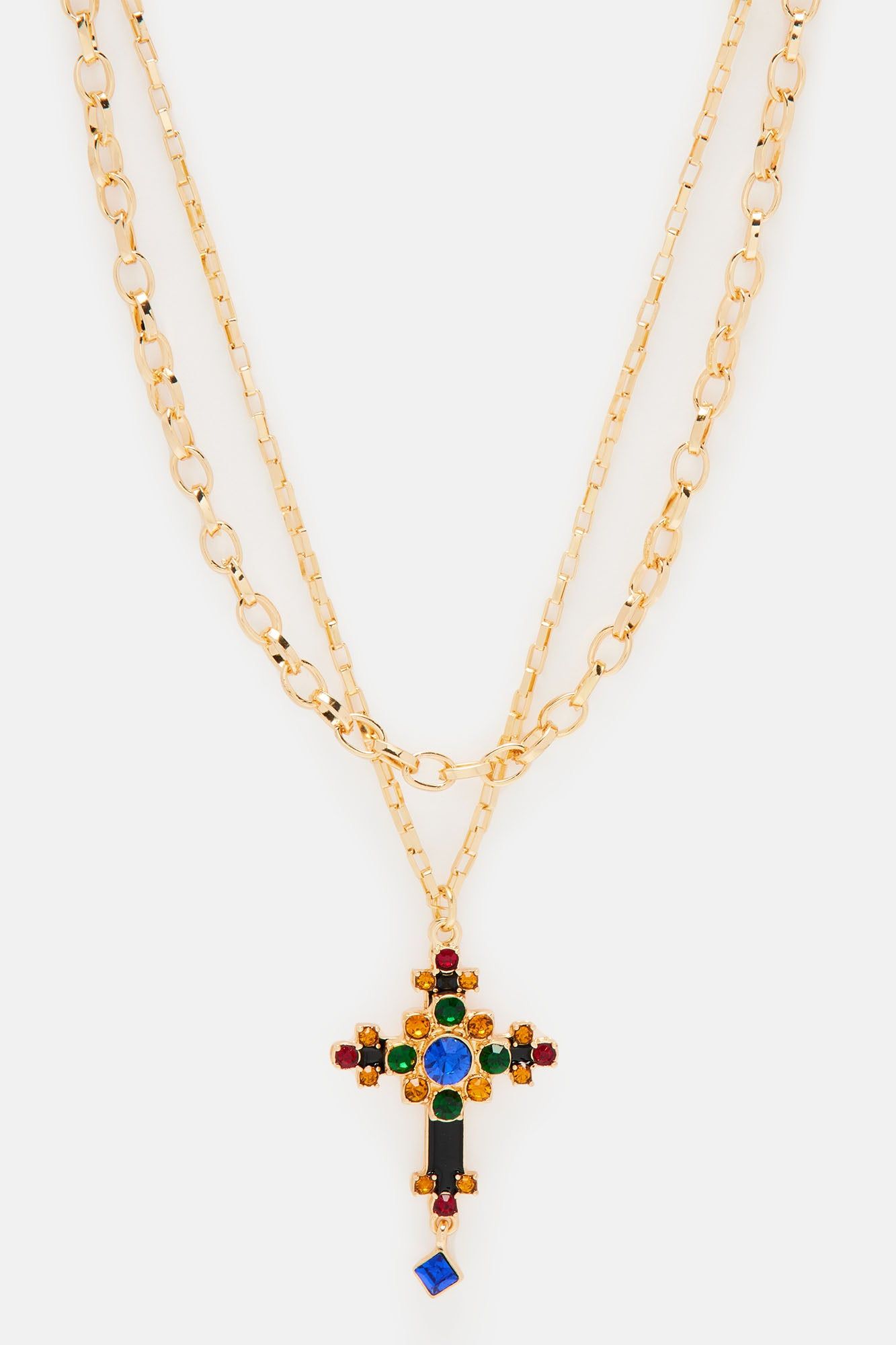 Have Faith In You Necklace - Gold/combo sold by Fashion Nova product image thumbnail 3