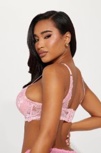 Take You Back Lace 2 Pack Bras - Pink/combo sold by Fashion Nova