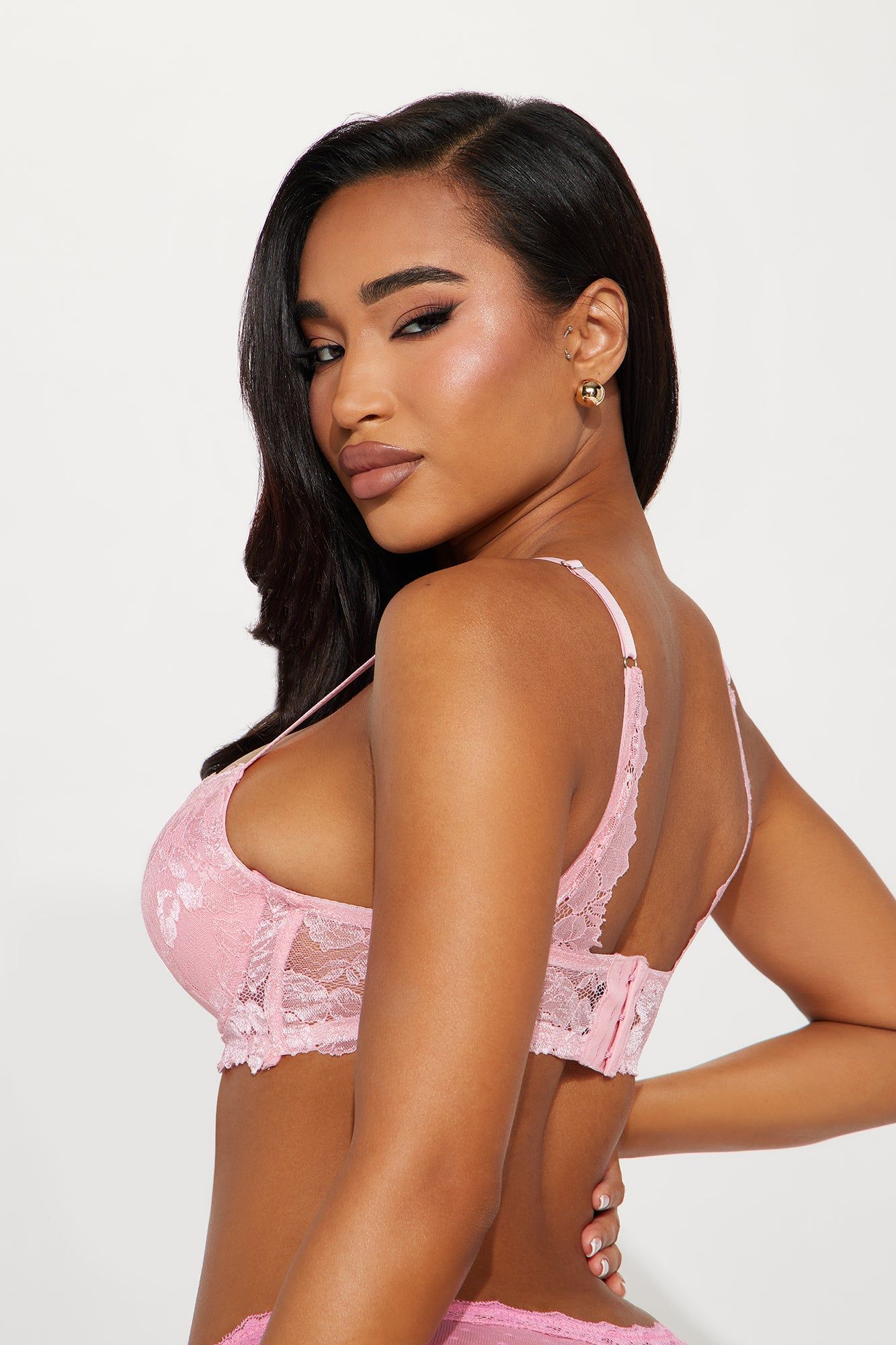 Take You Back Lace 2 Pack Bras - Pink/combo sold by Fashion Nova product image thumbnail 3