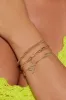 Adore Butterflies Bracelet Set - Gold sold by Fashion Nova