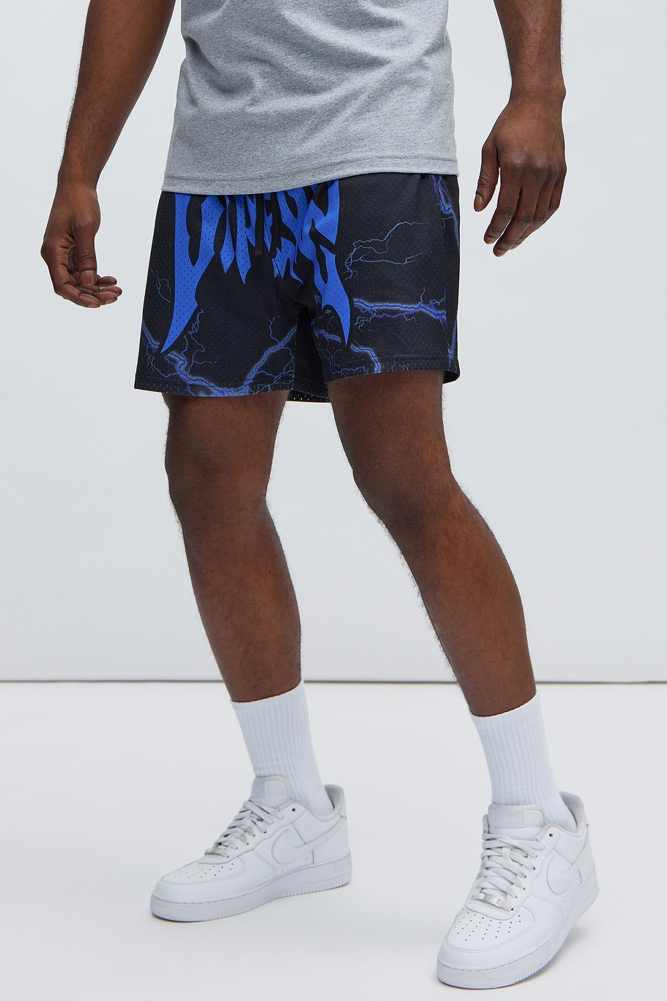 Viperz Mesh Shorts - Black sold by Fashion Nova