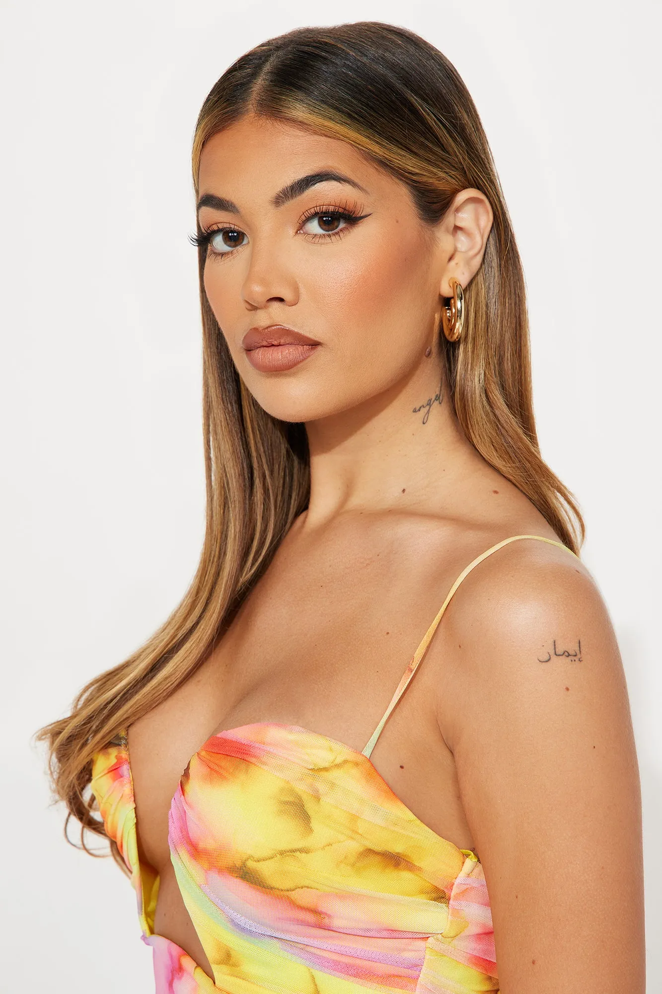 Turn Around Earrings - Gold sold by Fashion Nova product image thumbnail 2