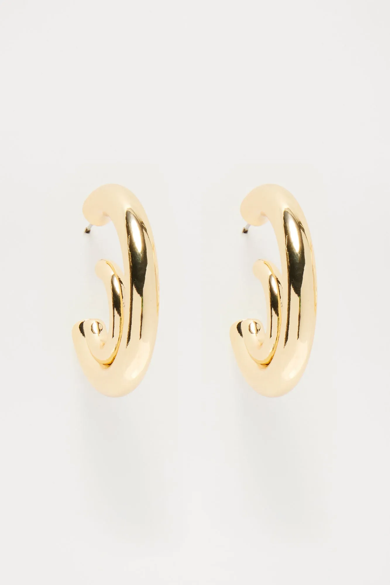 Turn Around Earrings - Gold sold by Fashion Nova product image thumbnail 3
