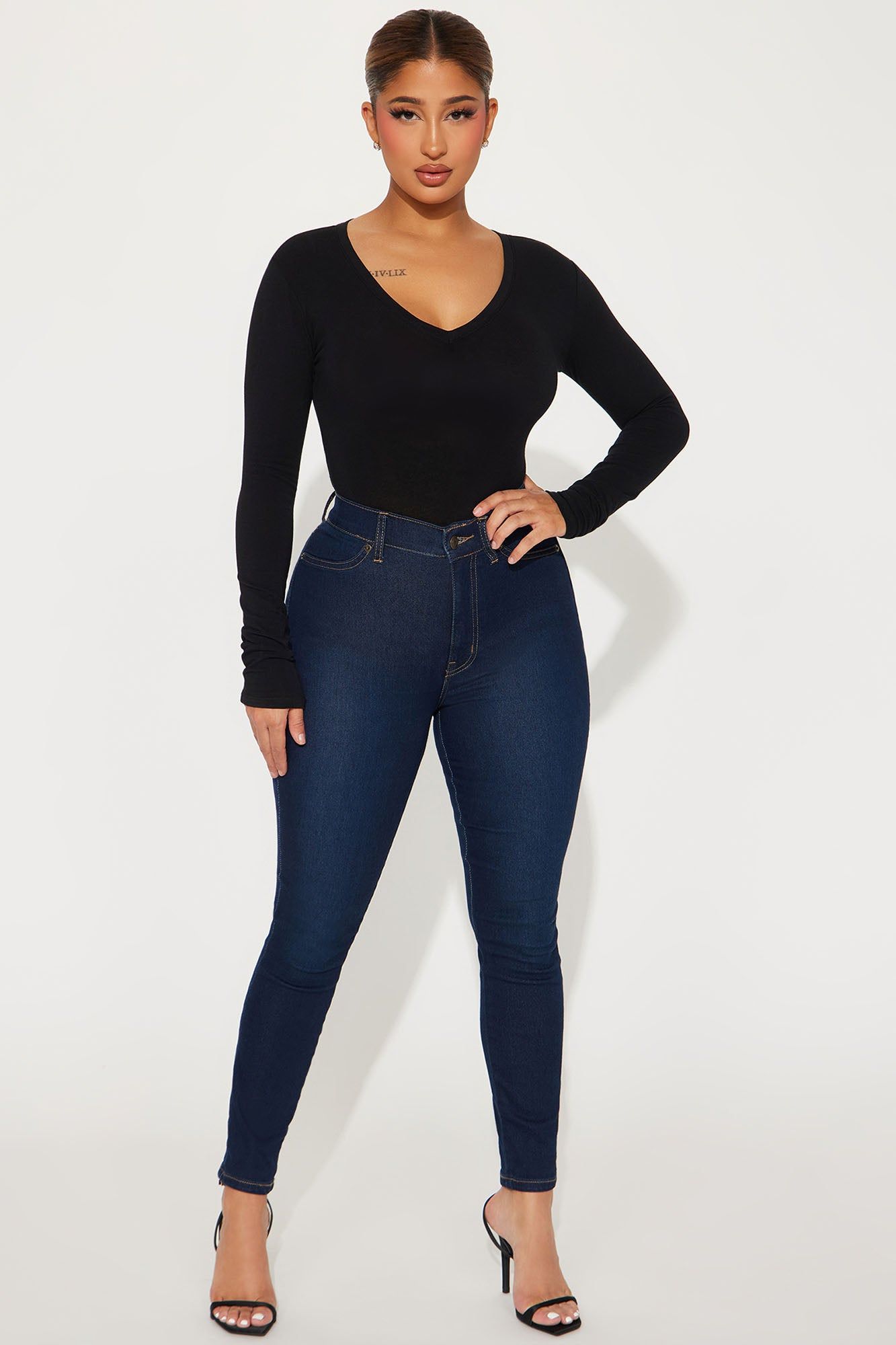 Nara Long Sleeve Top - Black sold by Fashion Nova product image thumbnail 2