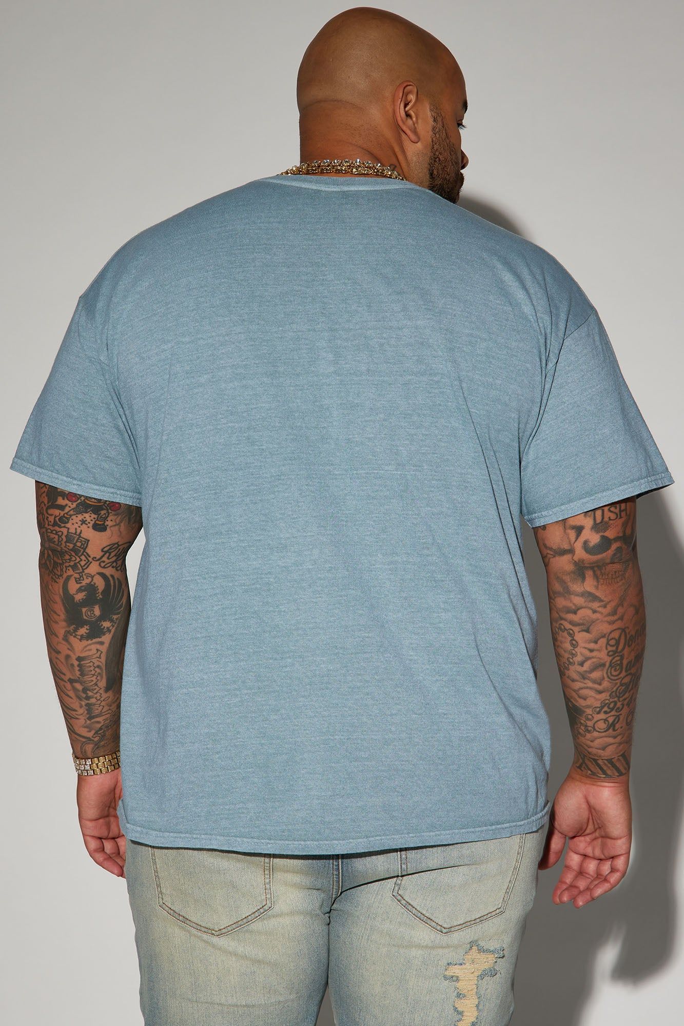 Vincent Van Gogh Portraits Short Sleeve Tee - Jade sold by Fashion Nova product image thumbnail 7