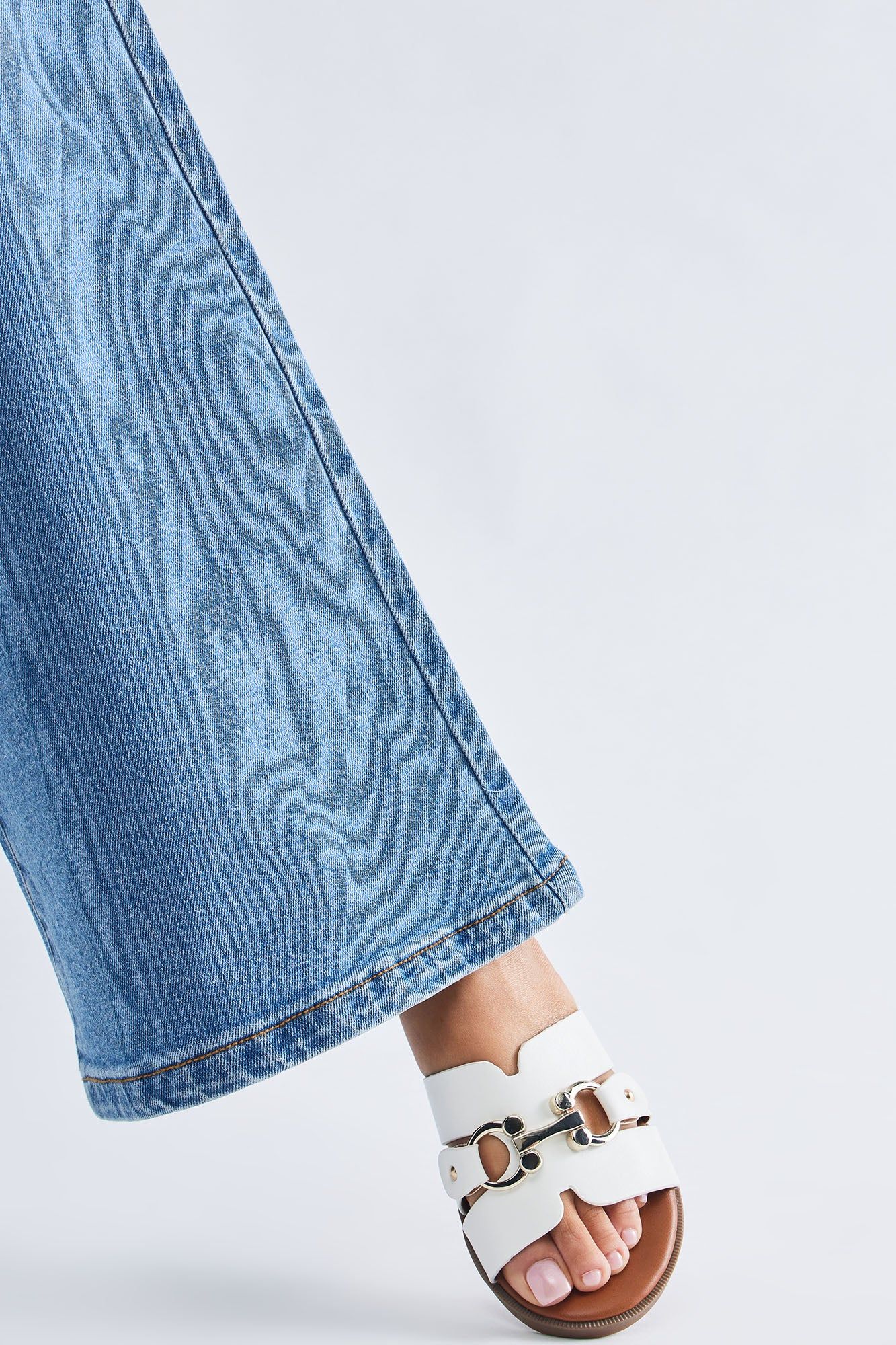 Everywhere With You Flat Sandals - White sold by Fashion Nova product image thumbnail 3