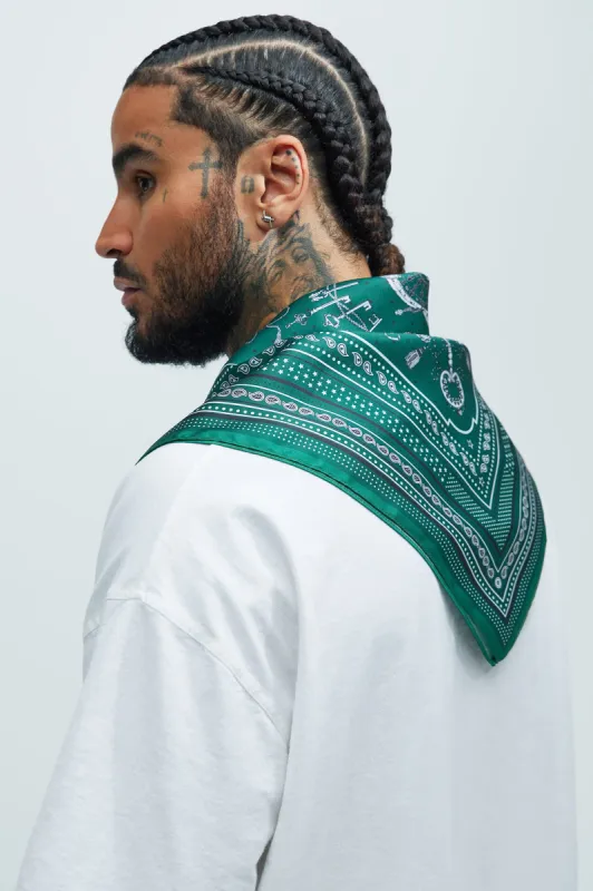 Charming Is Key Bandana - Green sold by Fashion Nova