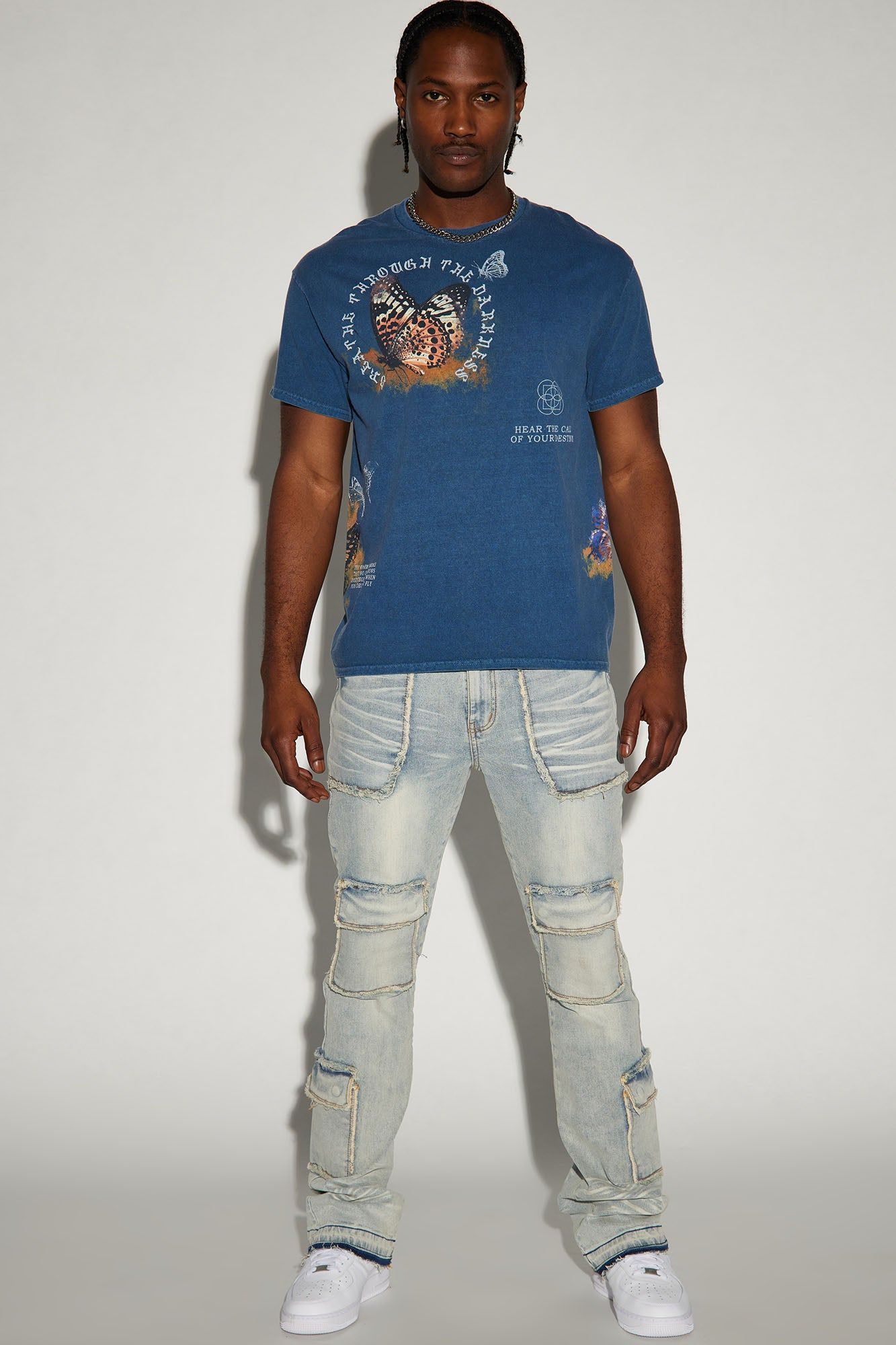 Fly Better Oversized Short Sleeve Tee - Navy sold by Fashion Nova product image thumbnail 2