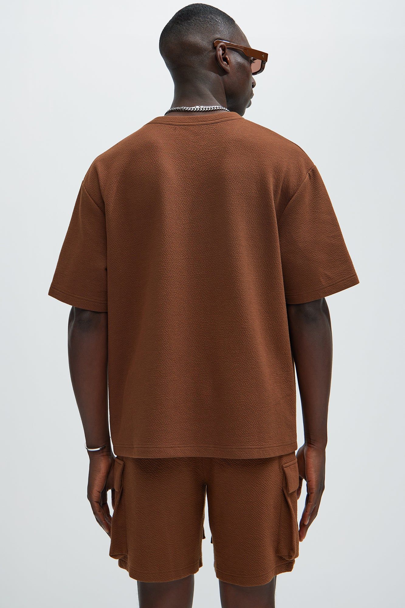 Lewis Tee Shirt - Brown sold by Fashion Nova product image thumbnail 4