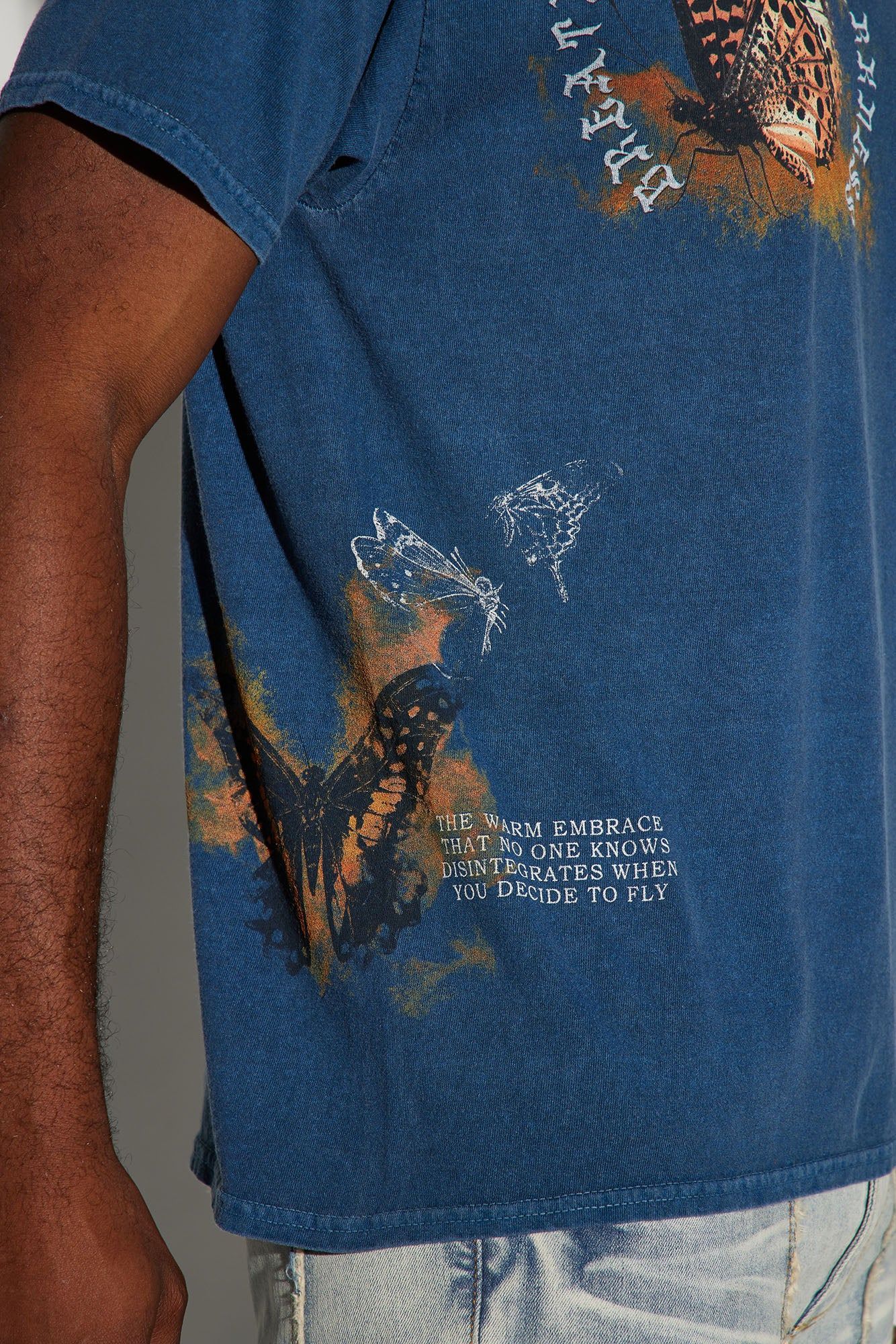 Fly Better Oversized Short Sleeve Tee - Navy sold by Fashion Nova product image thumbnail 3