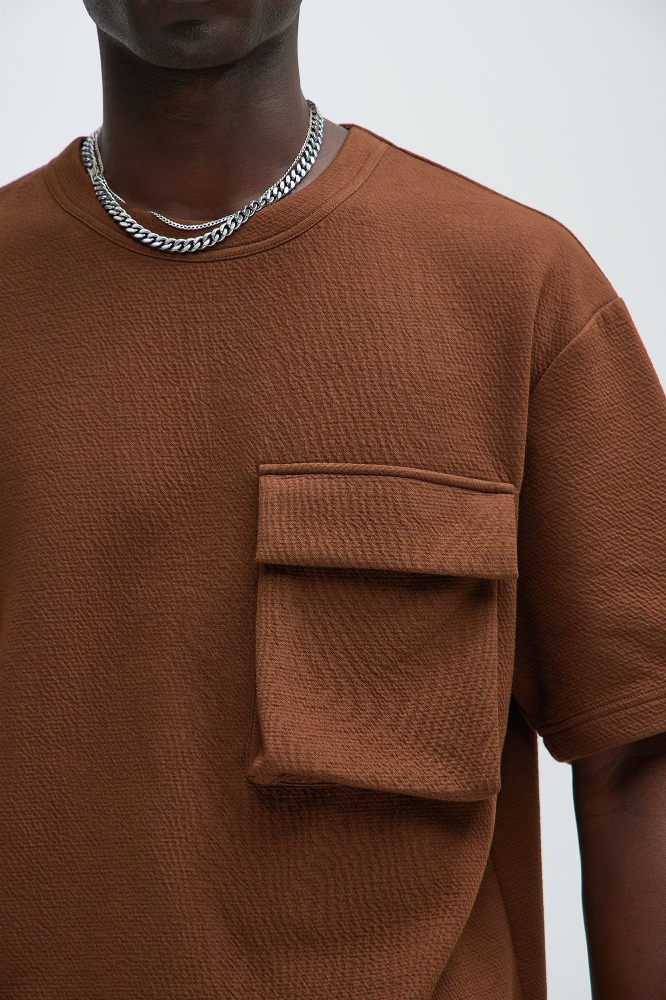 Lewis Tee Shirt - Brown sold by Fashion Nova product image thumbnail 3