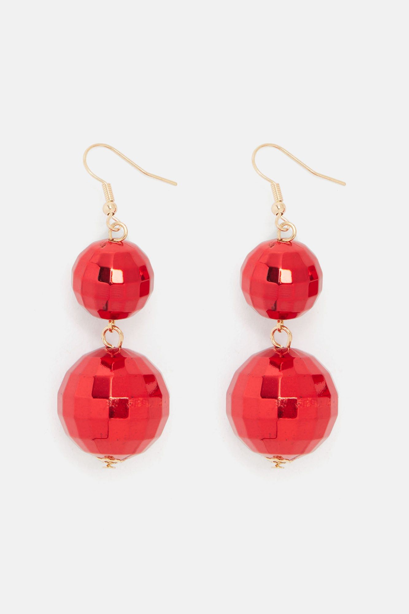 Be My Ornament Earrings - Red sold by Fashion Nova product image thumbnail 3