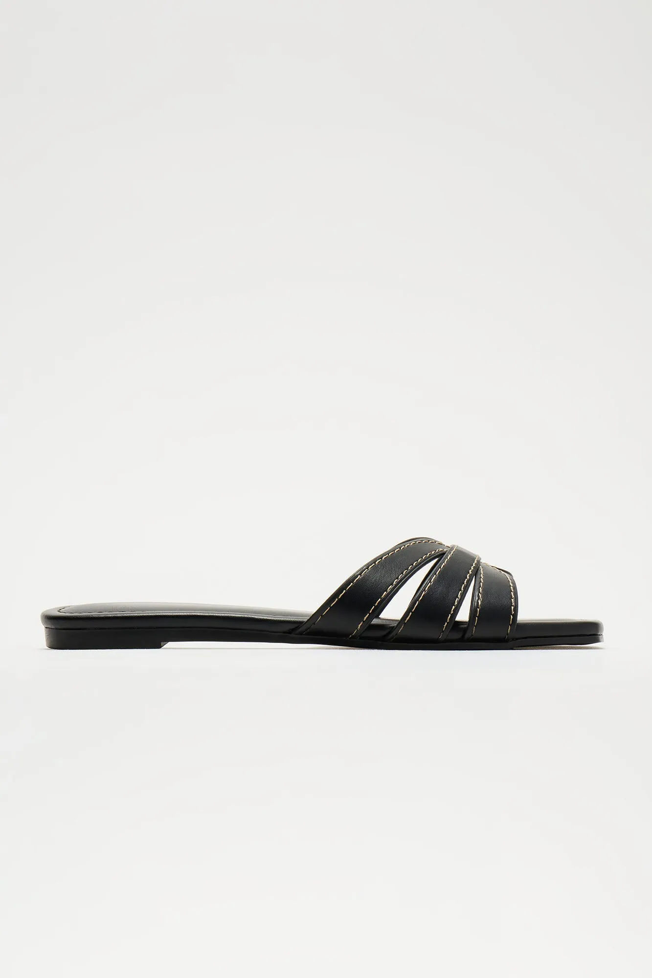 Keep Me Grounded Sandals - Black sold by Fashion Nova product image thumbnail 4