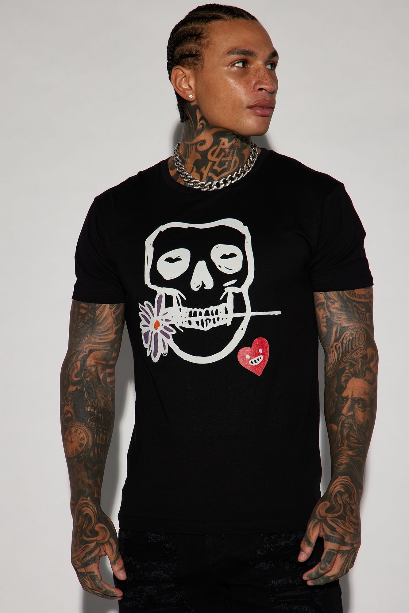 Beyond Desire Short Sleeve Tee - Black sold by Fashion Nova